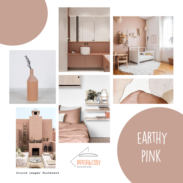 inspiration earthy pink